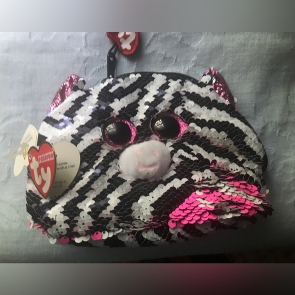 NWT -TY Beanie pouch